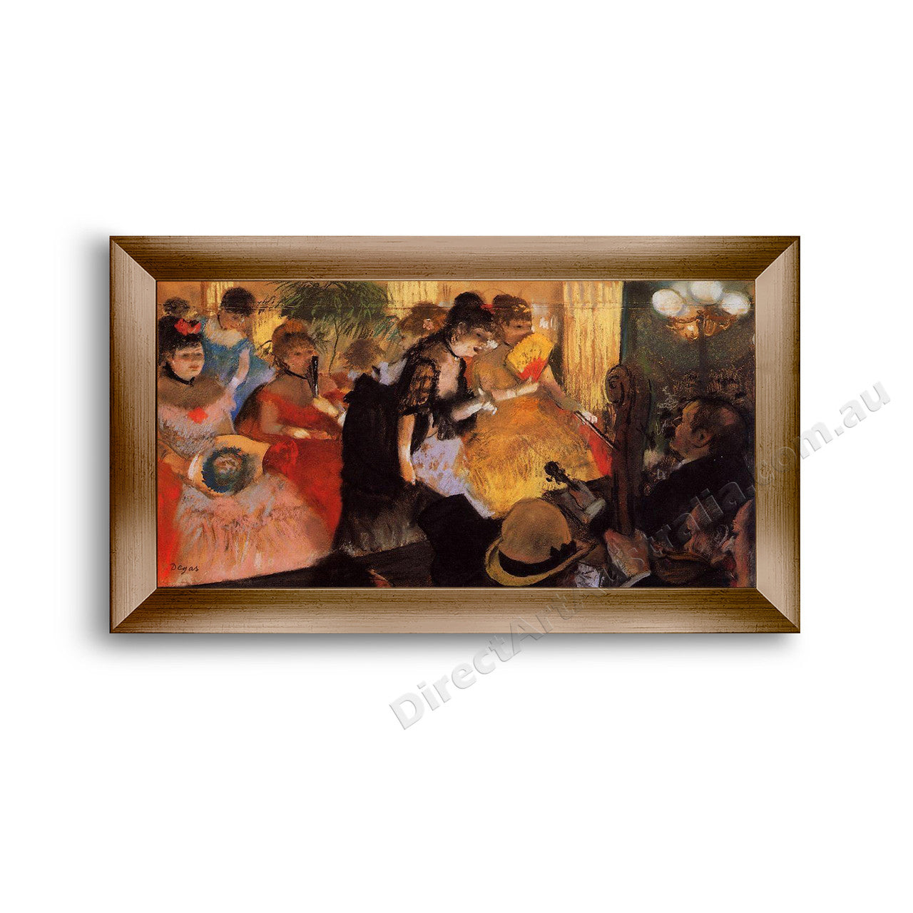 Modern Flat Gold Frame