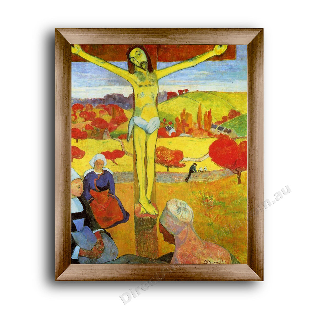 Modern Flat Gold Frame
