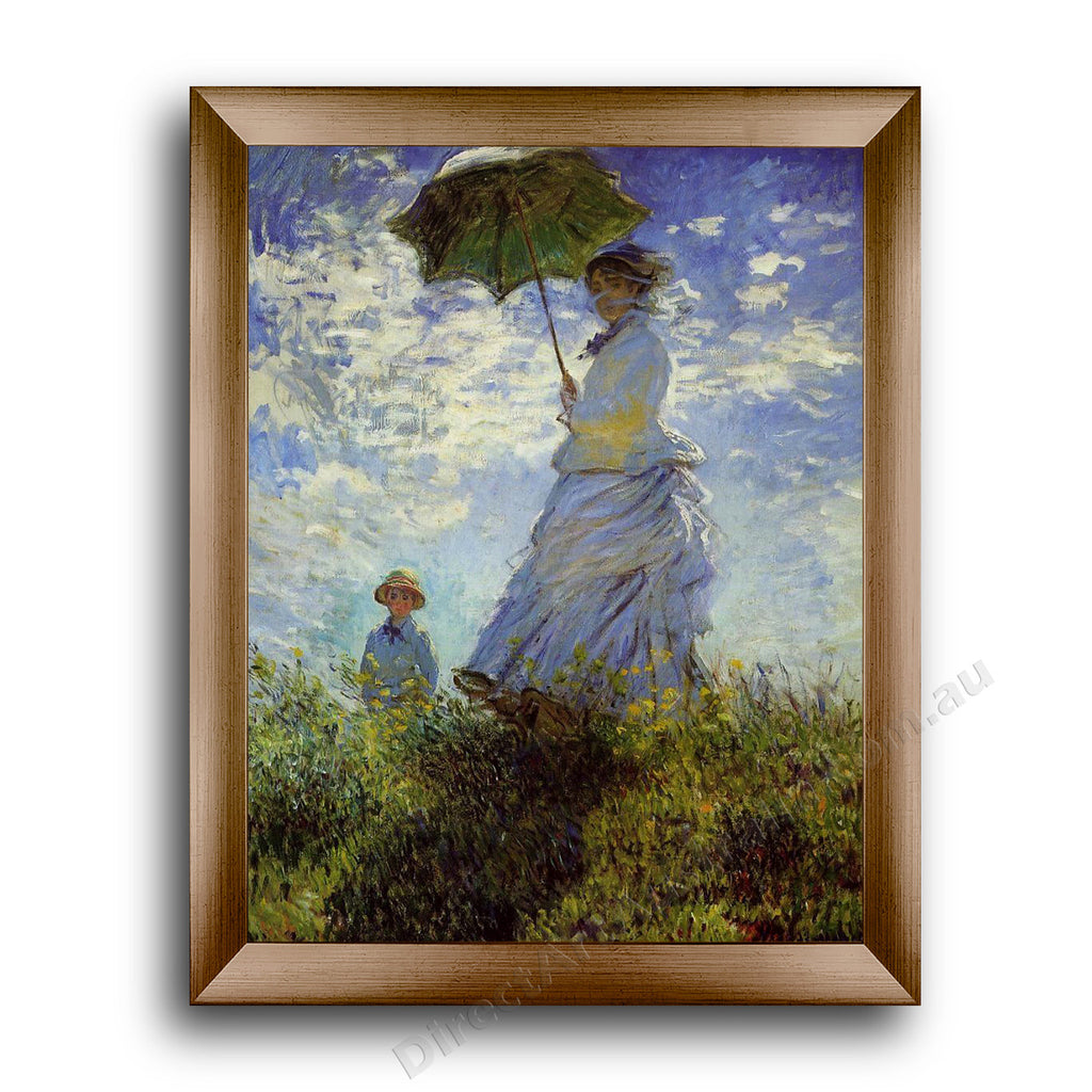 Modern Flat Gold Frame