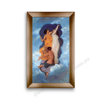 Modern Flat Gold Frame