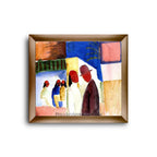 Modern Flat Gold Frame