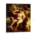 Peter Paul Rubens, Bacchus, stretched on a gallery-wrap canvas ready to hang