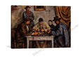 Paul Cezanne, The Card Players 1, stretched on a gallery-wrap canvas ready to hang
