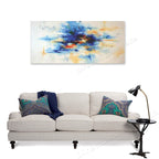 Blue Desire on the wall