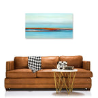 Blue Calm  on the wall