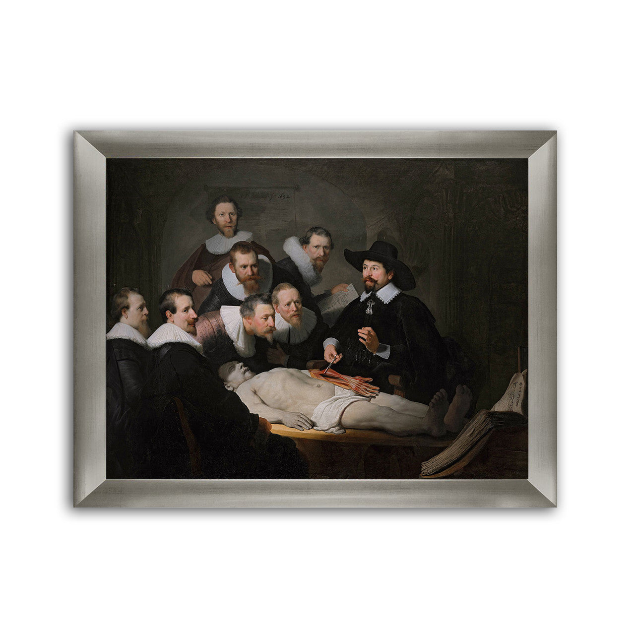 Modern Flat Silver Frame