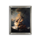 Modern Flat Silver Frame