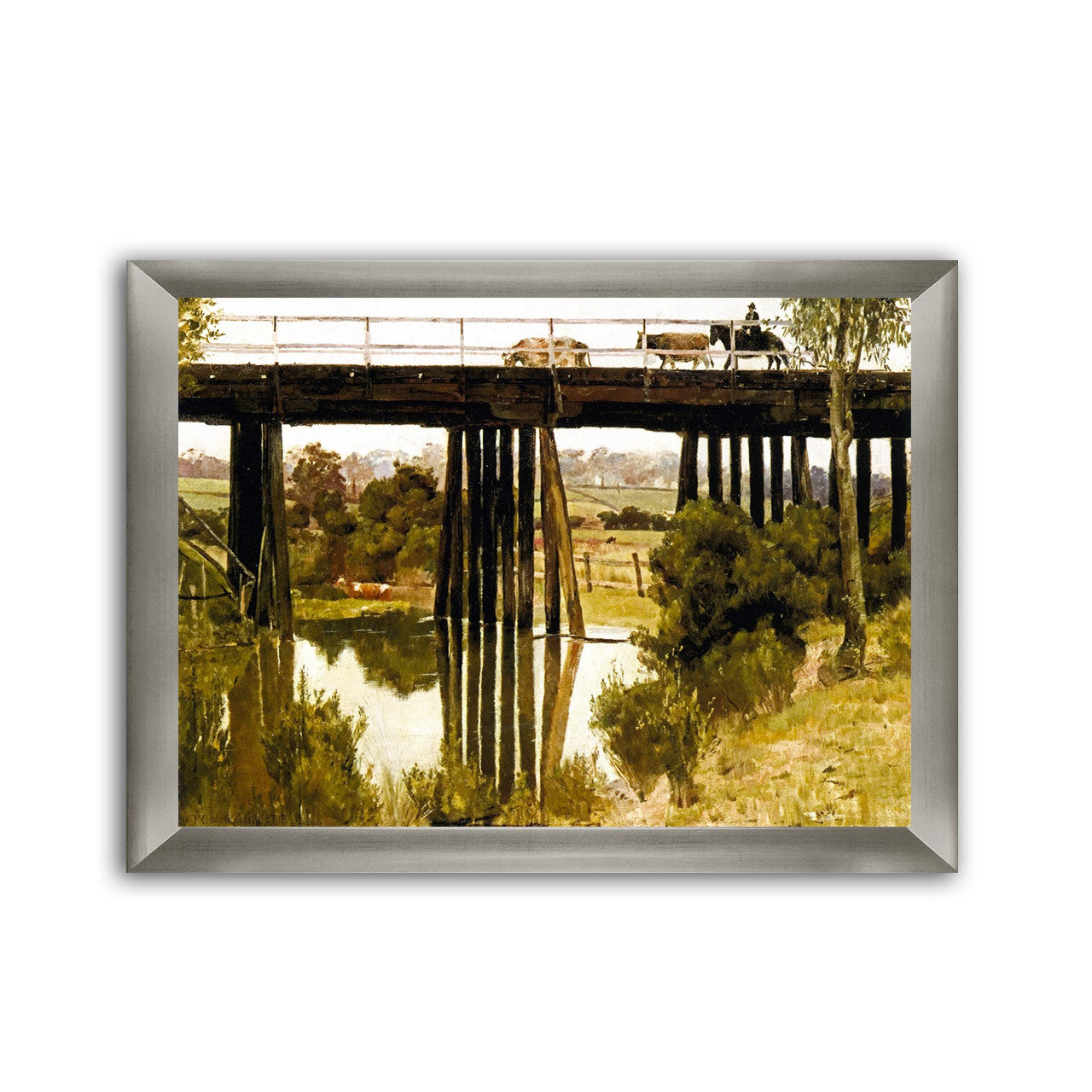 Roberts | Winter Morning after Rain Gardener Creel