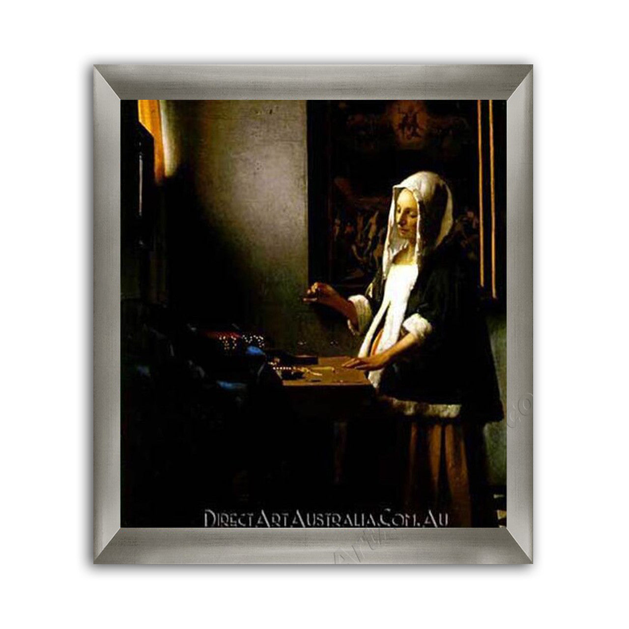 Jan Vermeer | Woman Holding a Balance
