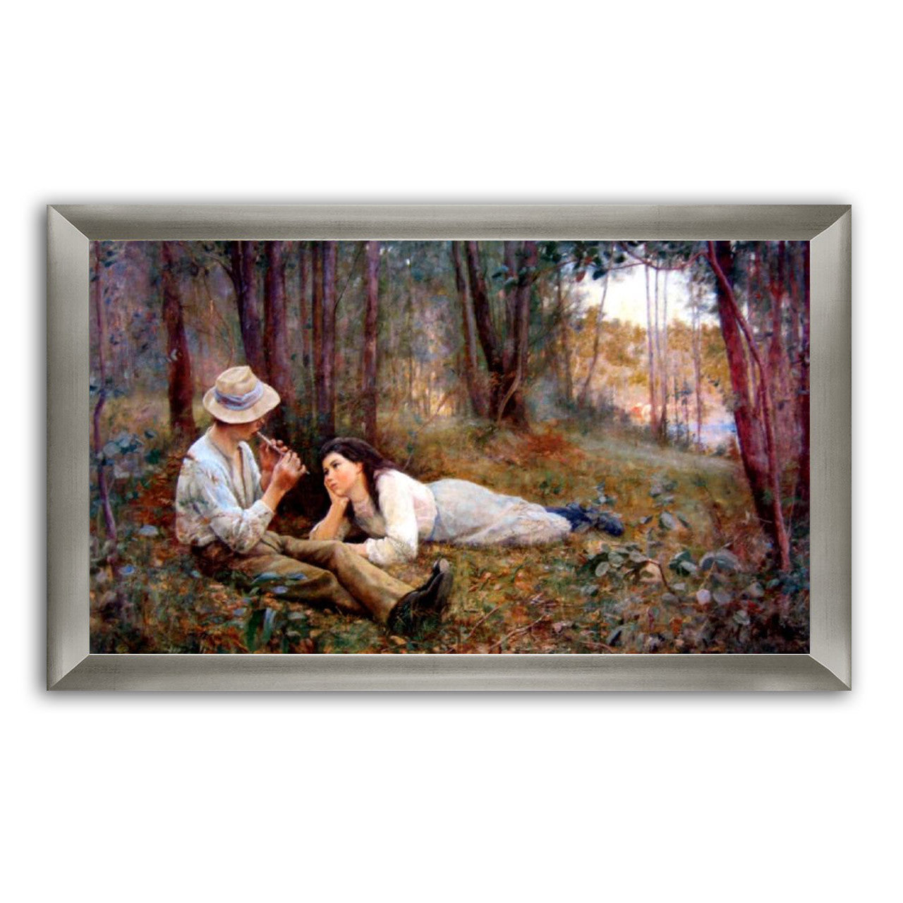 McCubbin | Bush Idyll The Flute Player