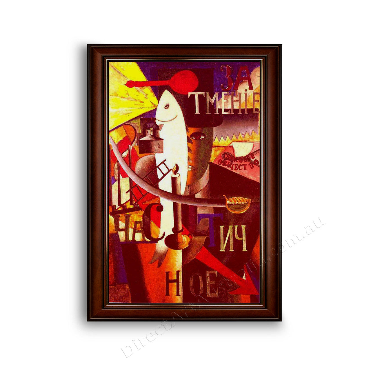Modern Flat Black Frame