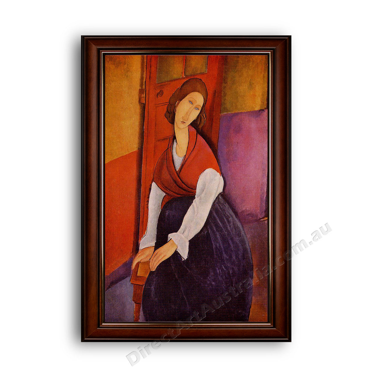 Modern Flat Black Frame