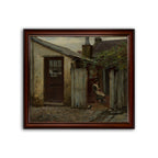 McCubbin | Girl with Bird at the King Street Bakery