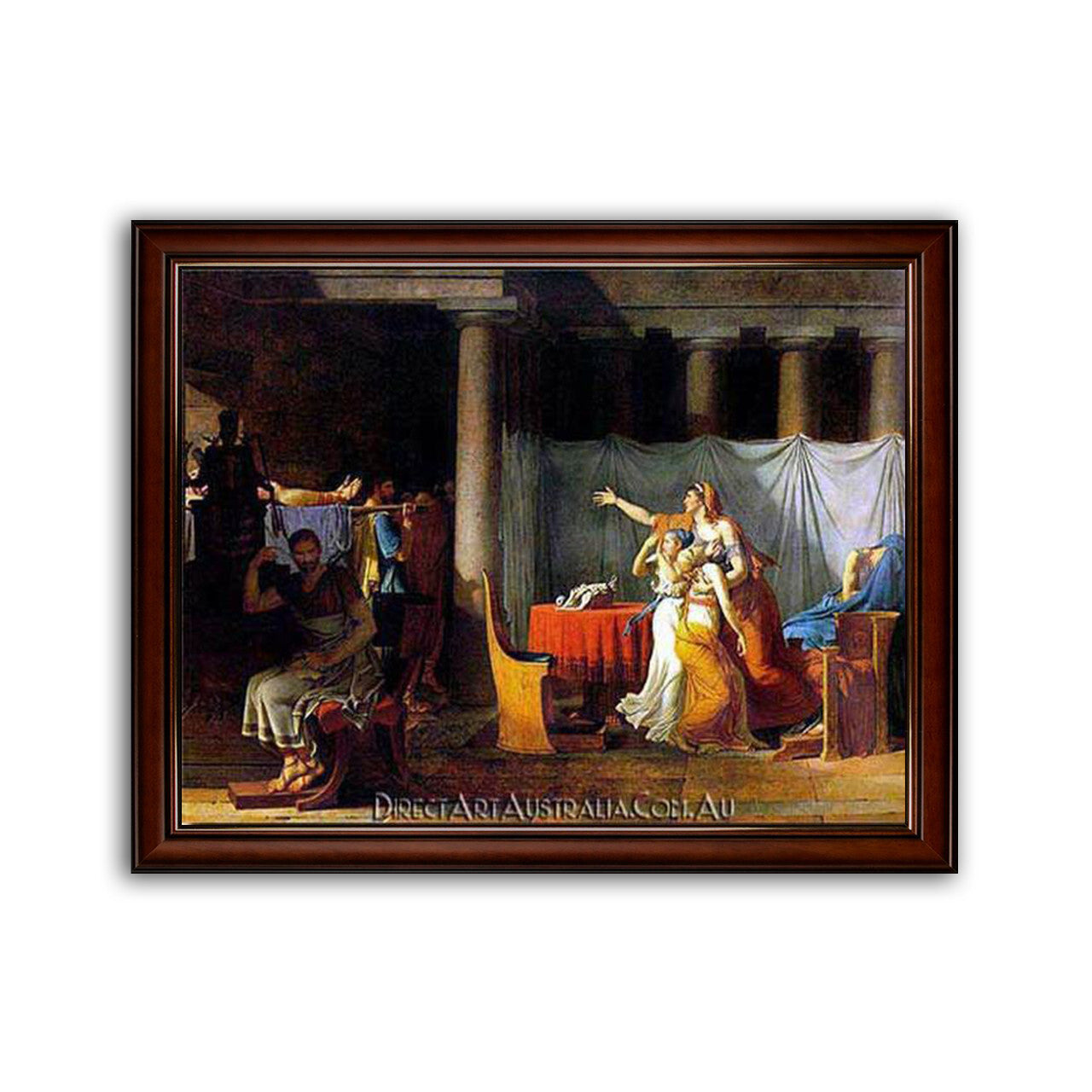 David | The Lictors Bring to Brutus the Bodies of His Sons