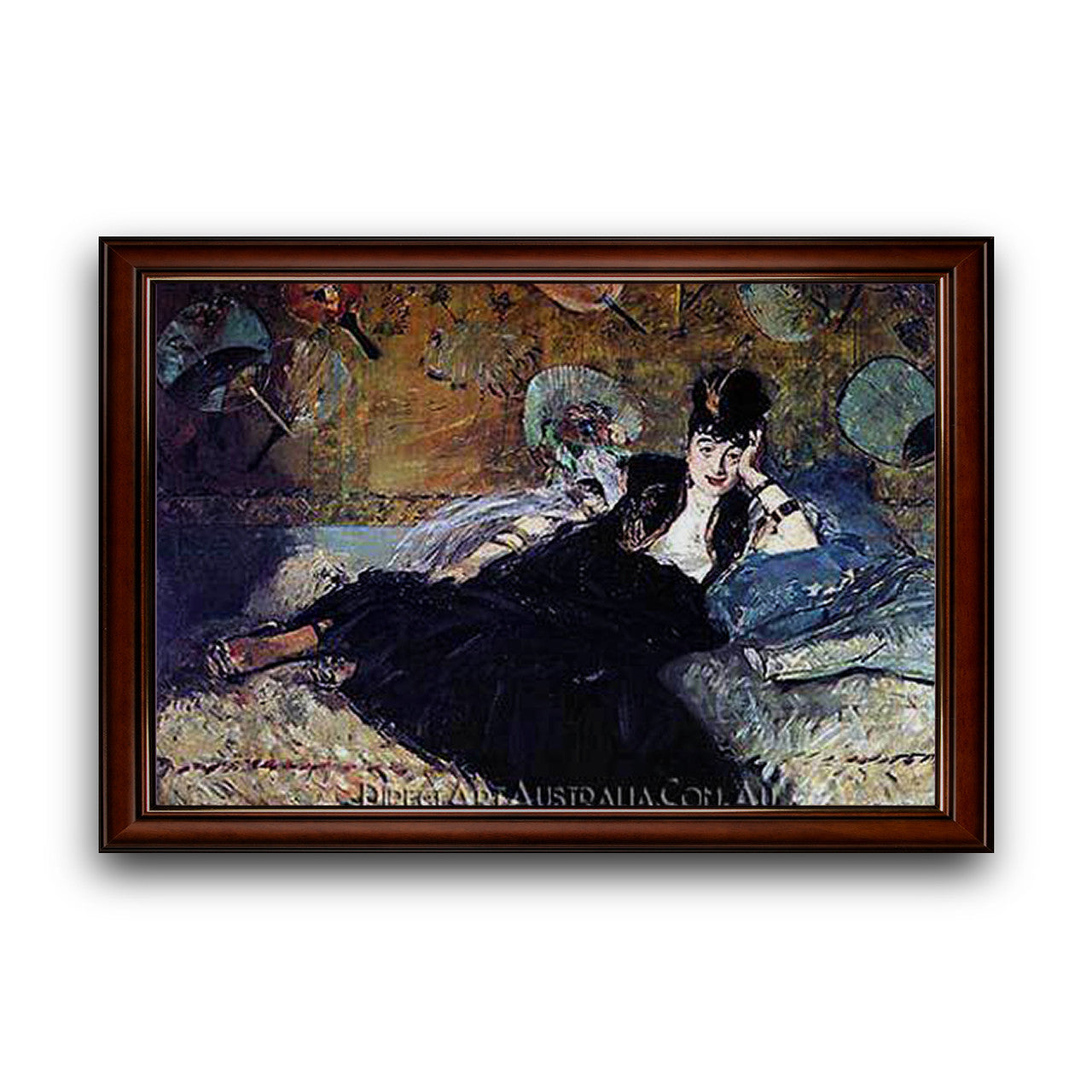 Dark Brown with Gold Inner