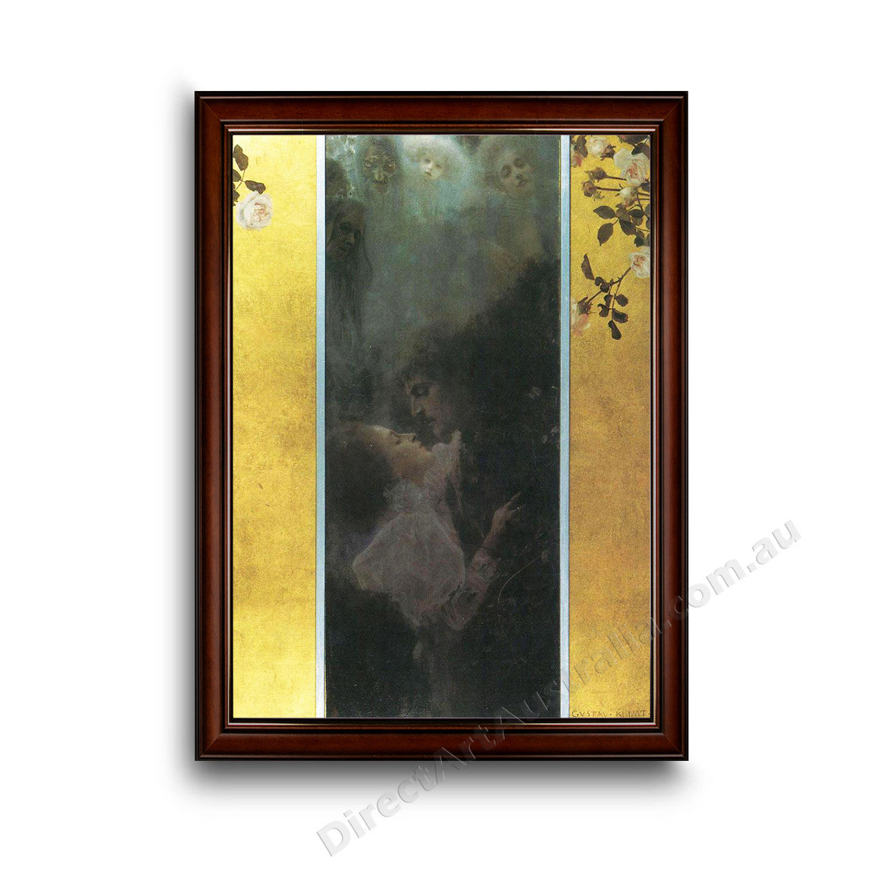 Dark Brown with Gold Inner