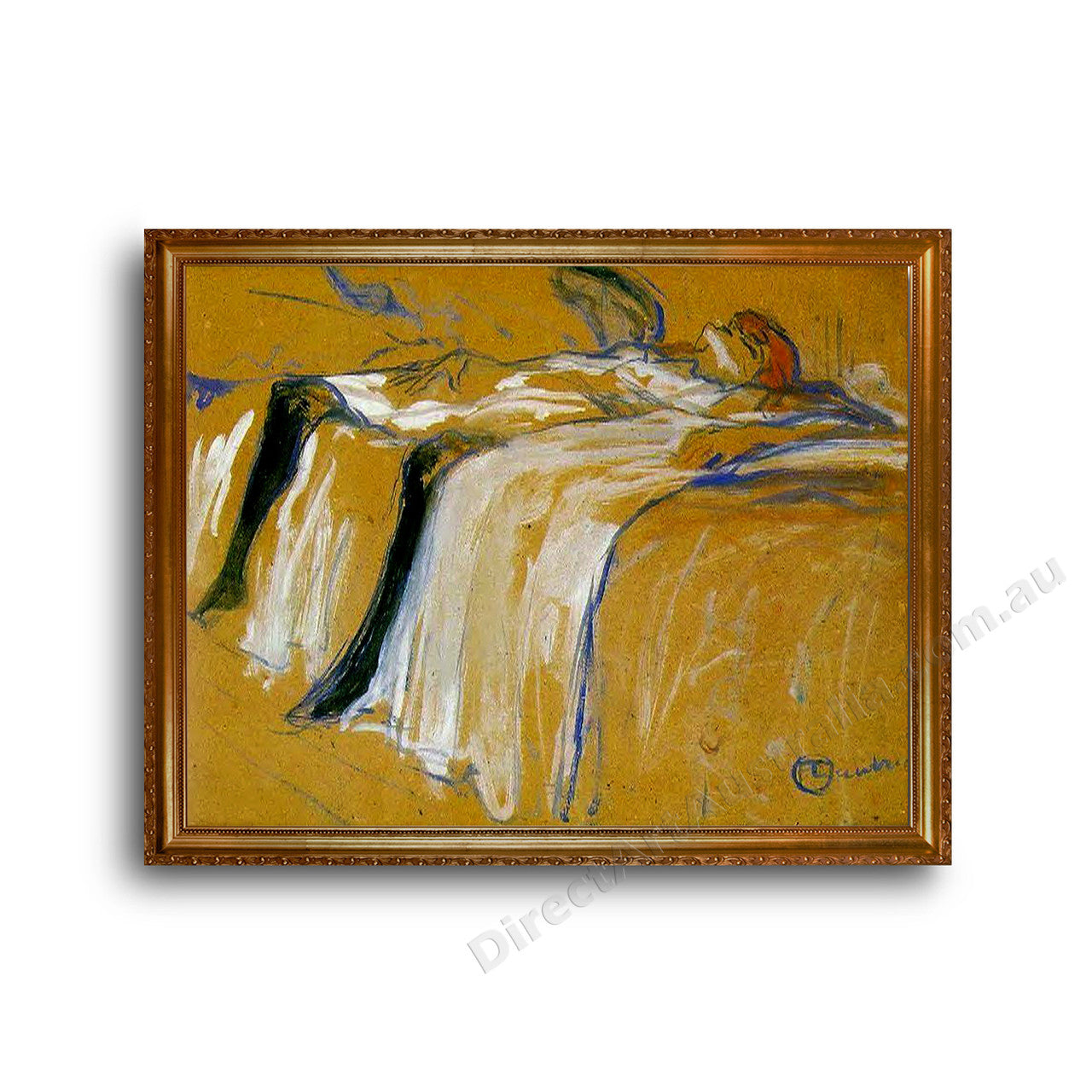 Gold A1 Frame