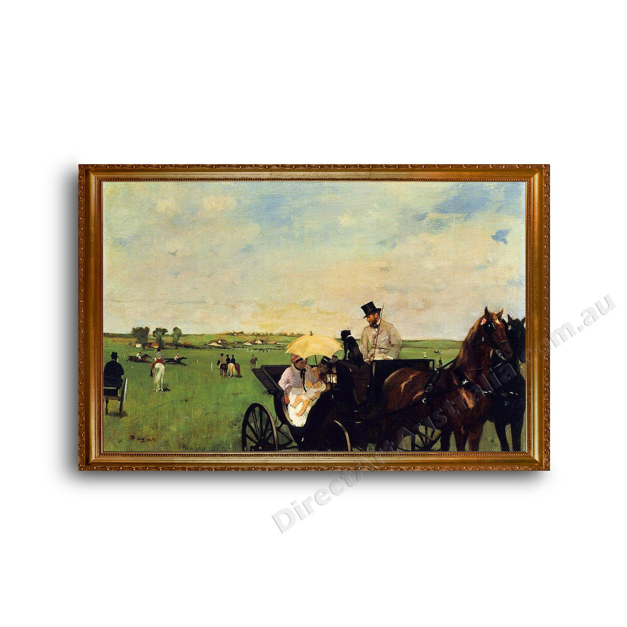 Gold A1 Frame