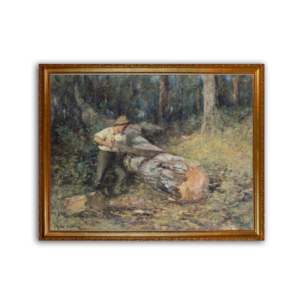 McCubbin | Sawing Timber