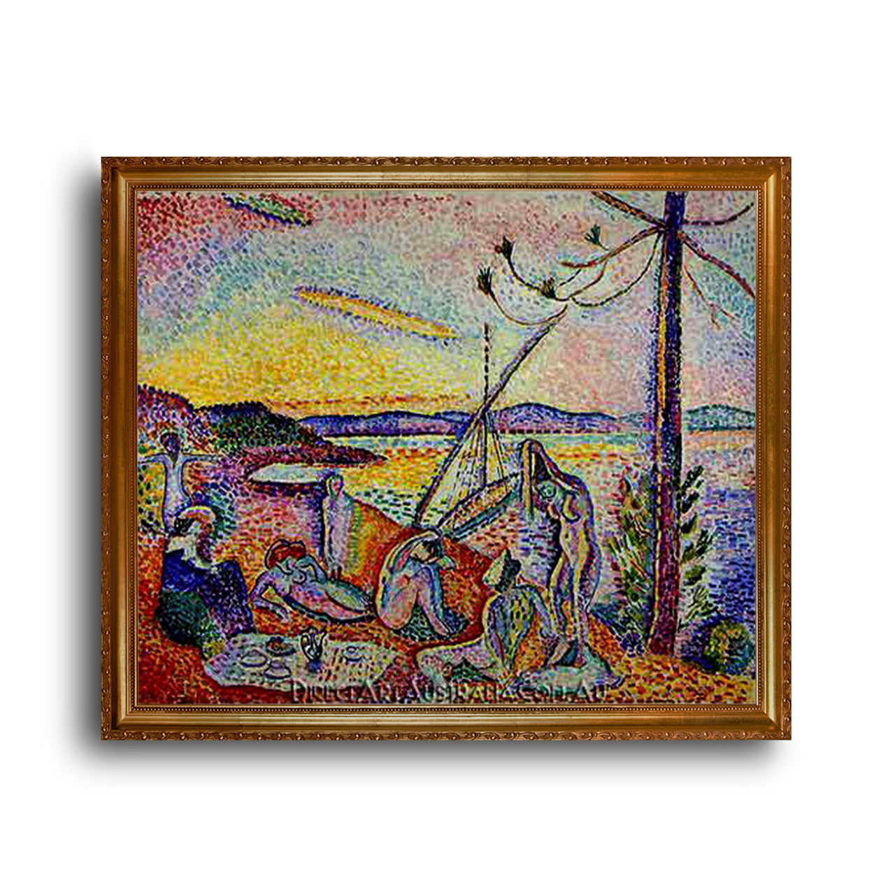 Gold A1 Frame
