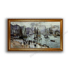 Monet | Fishing Boats Leaving the Harbor