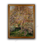 Camille Pissarro | The Walnut and Apple Trees in Bloom at Eragny
