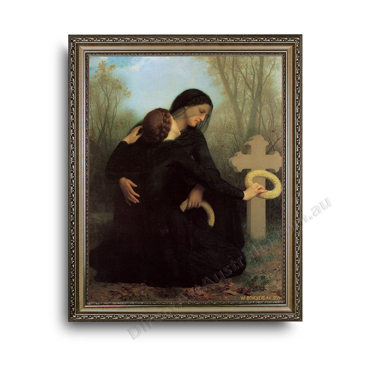Ornate Silver Frame