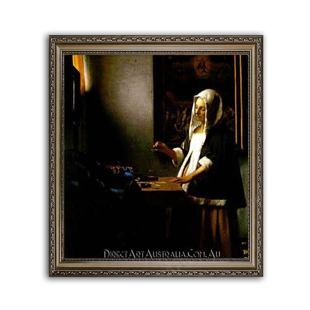 Jan Vermeer | Woman Holding a Balance