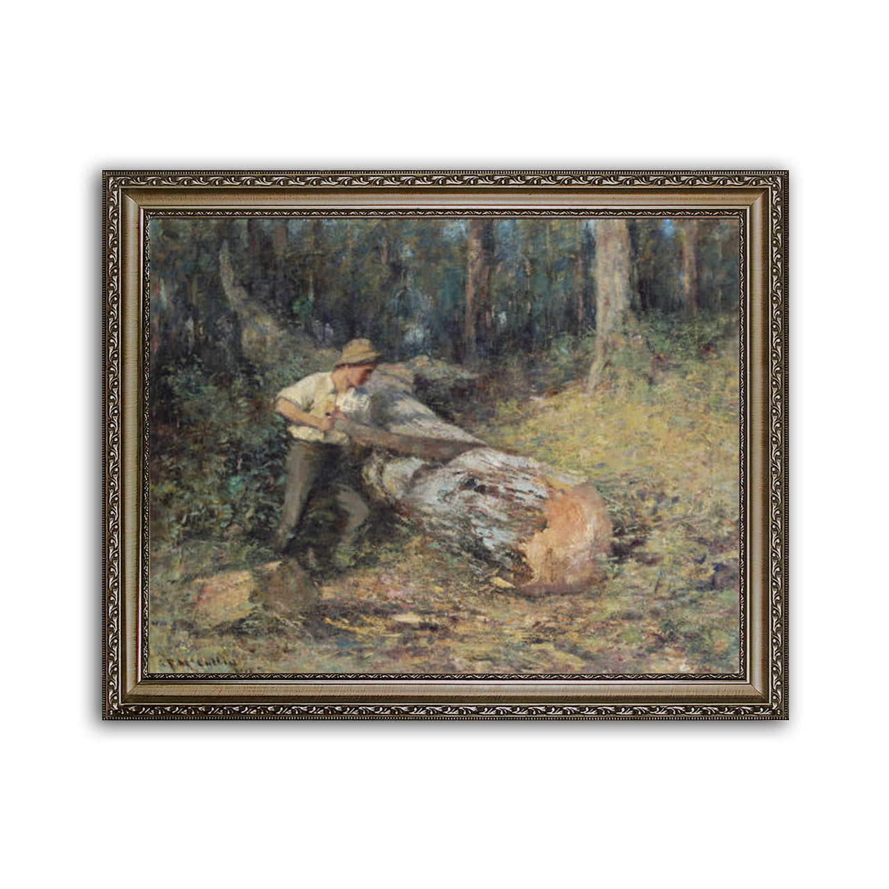 McCubbin | Sawing Timber