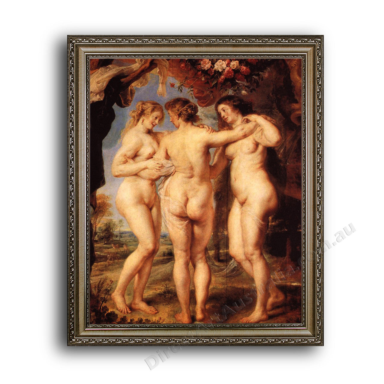 Ornate Silver Frame