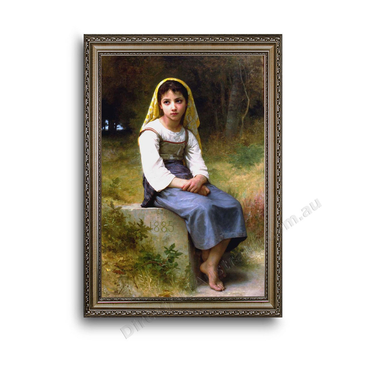 Ornate Silver Frame