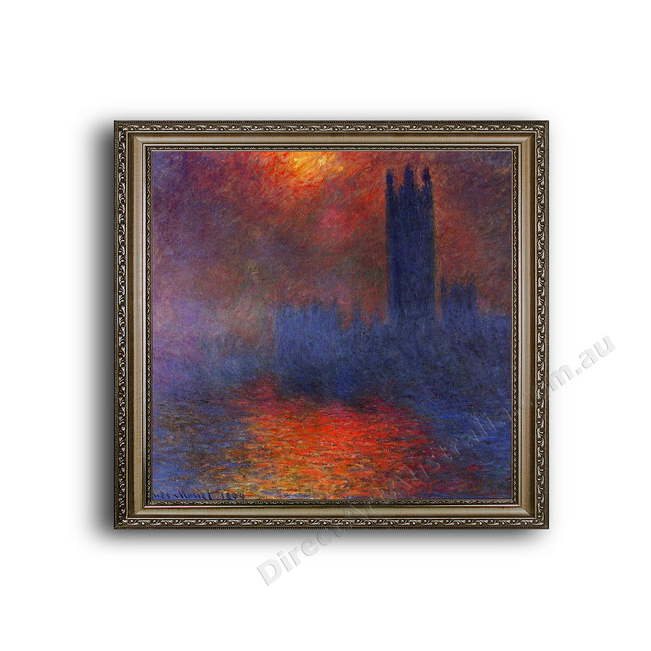 Ornate Silver Frame
