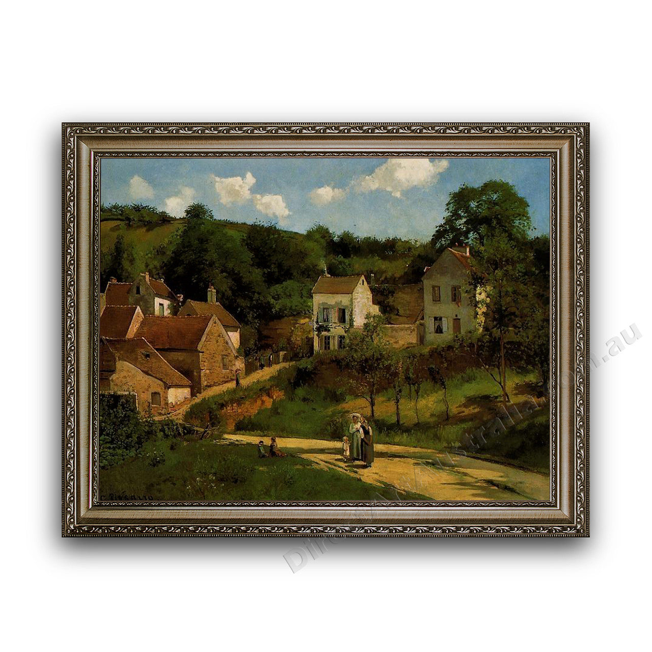 Ornate Silver Frame