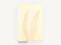 Pale Cream Fern Pair, cream fern fronds botanical, floral canvas wall art print ready to hang