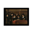 Modern flat black frame