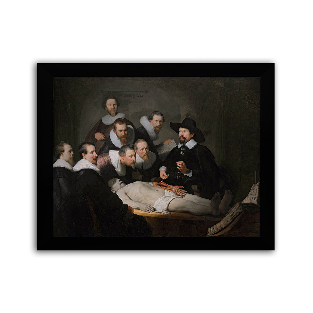 Modern flat black frame