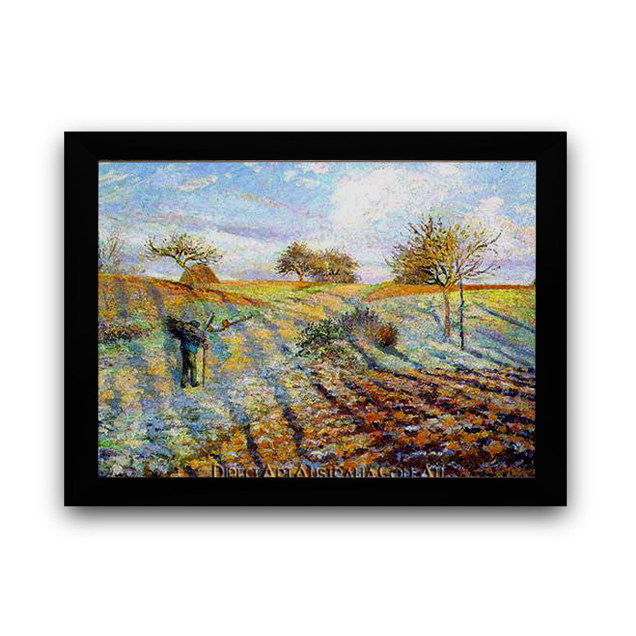 Modern Flat Black Frame
