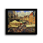 Modern Flat Black Frame