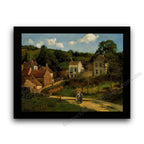Modern Flat Black Frame