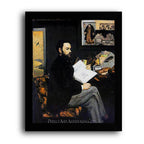 Modern Flat Black Frame