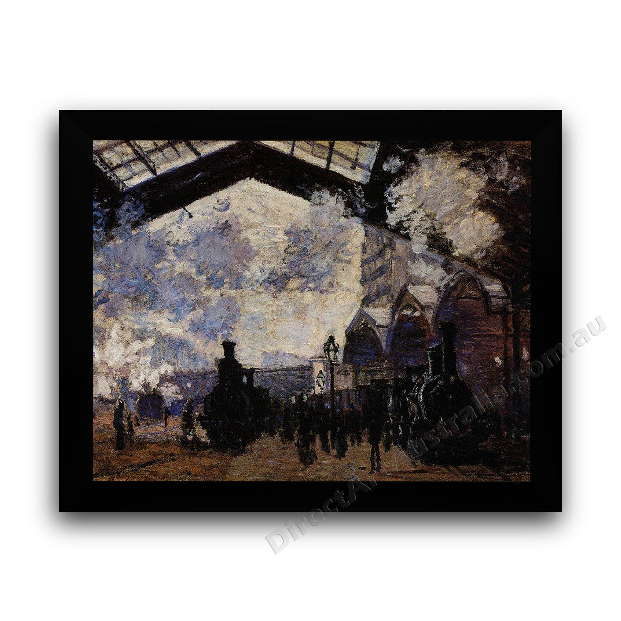 Modern Flat Black Frame