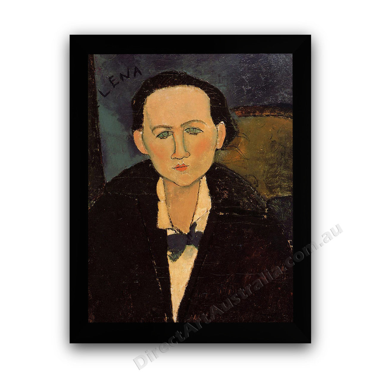 Modern Flat Black Frame
