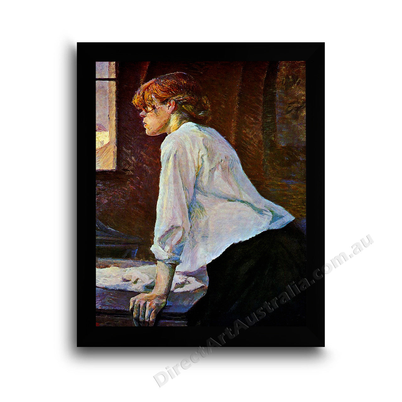 Modern Flat Black Frame