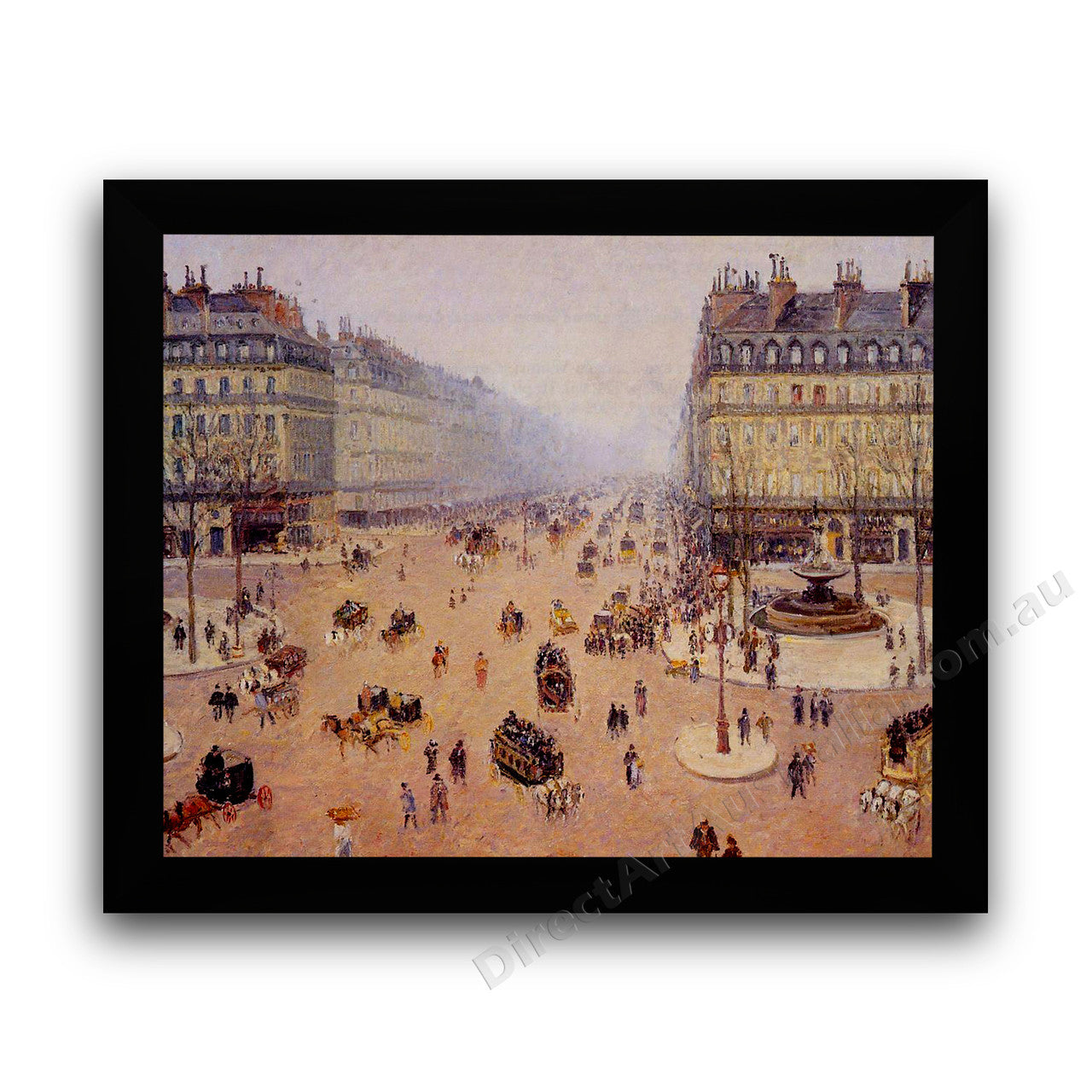 Modern Flat Black Frame