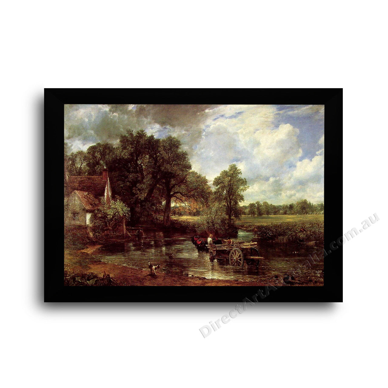Modern Flat Black Frame