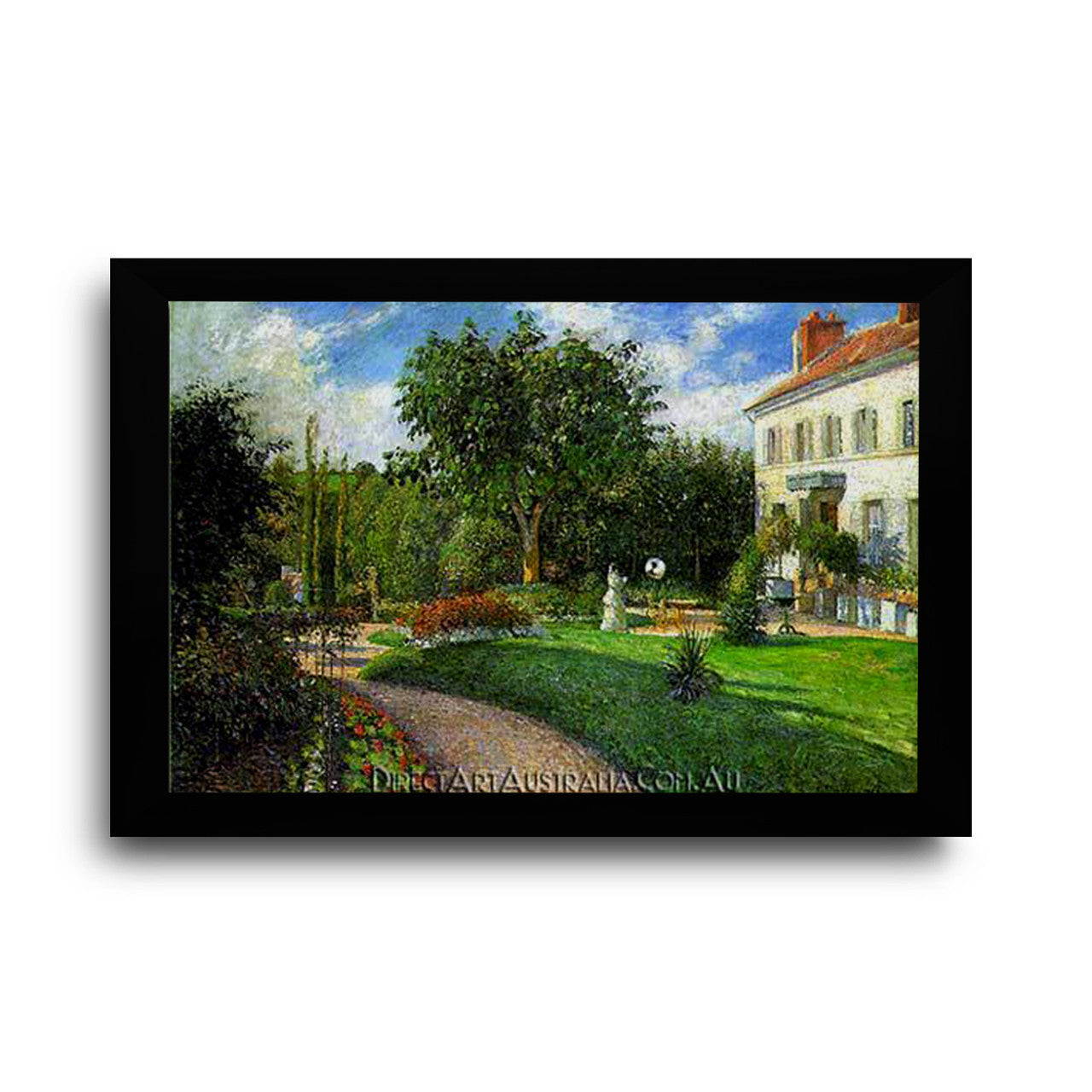 Modern Flat Black Frame
