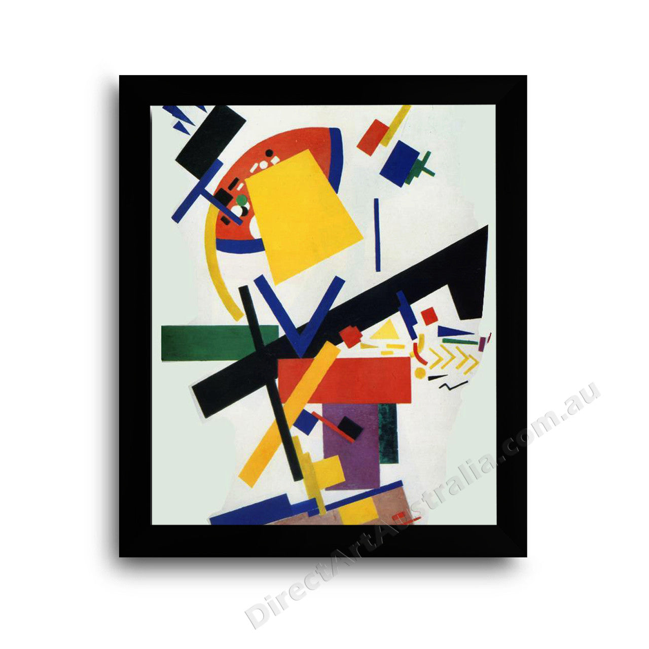 Modern Flat Black Frame