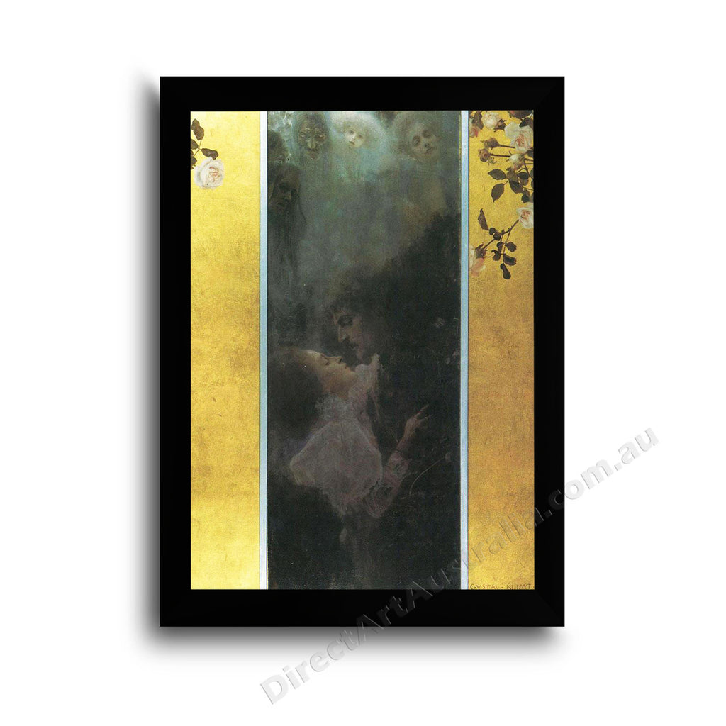 Modern Flat Black Frame