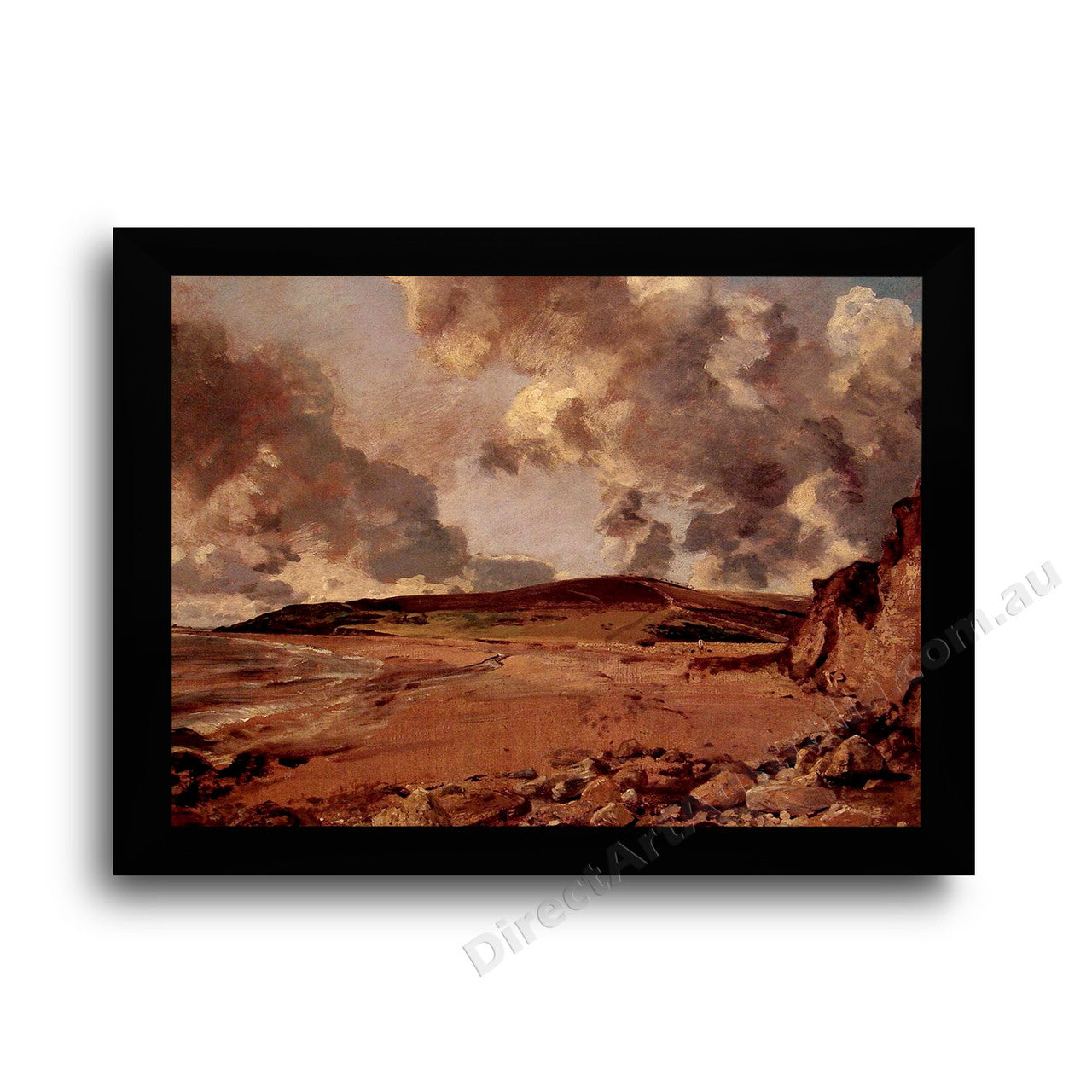 Modern Flat Black Frame