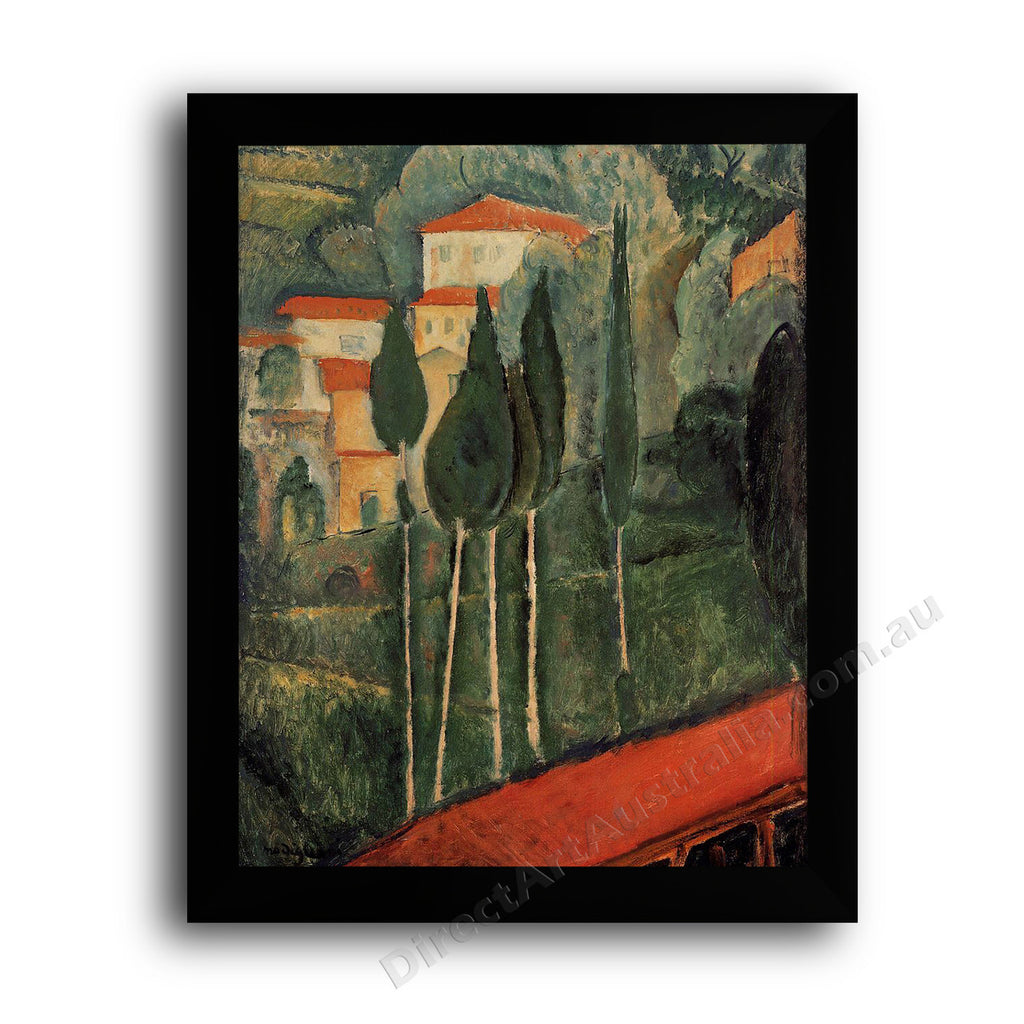 Modern Flat Black Frame